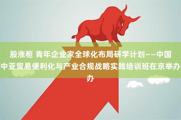 股涨柜 青年企业家全球化布局研学计划——中国中亚贸易便利化与产业合规战略实践培训班在京举办